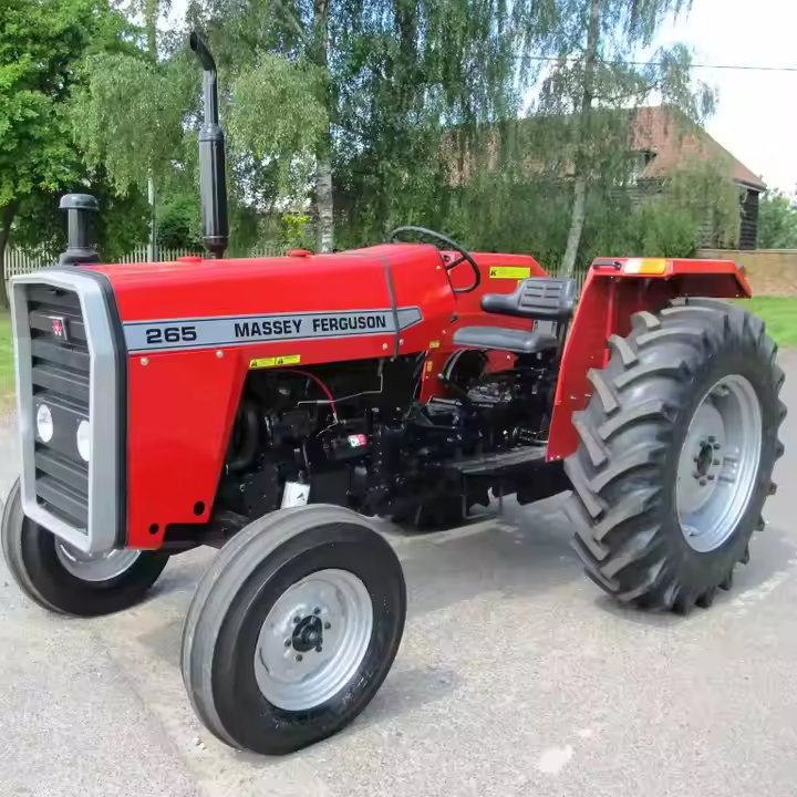 Used Massey Ferguson MF 265 4WD Tractor Mini Diesel Wheel Tractor for Farm & Agriculture Kubota Engine New Condition