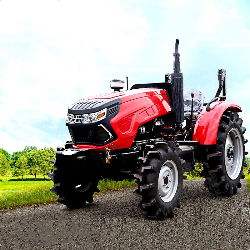 3.8Ton Best Price 80Hp Agricultural Farming Tractors Mini Tractor Wheel Tractor for Sale
