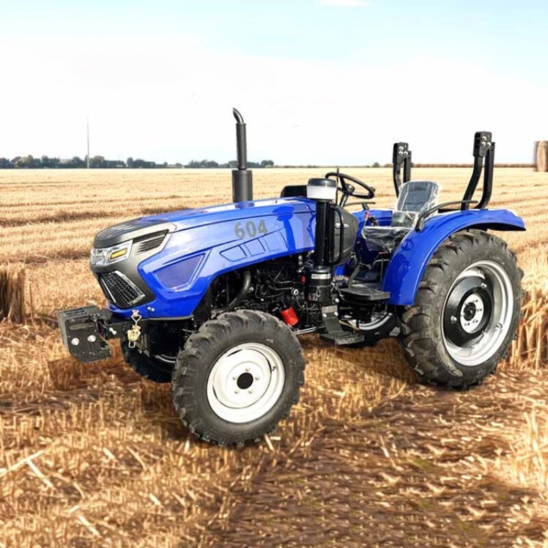 3.8Ton Best Price 80Hp Agricultural Farming Tractors Mini Tractor Wheel Tractor for Sale