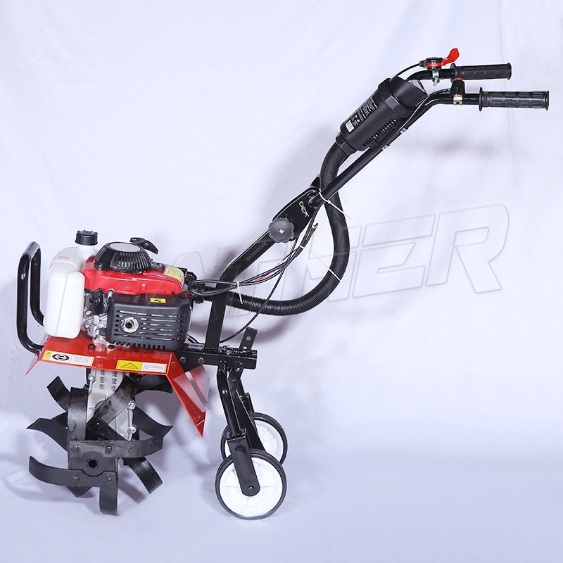 4-Stroke 3hp 5hp 7hp Cultivators Rotary Agricultural Walking Tractor Power Tiller Weeder Farm Tiller Weeding Soil Loosening