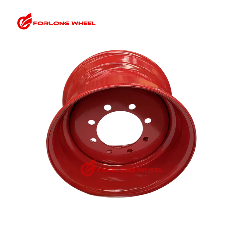FORLONG Customize 16.5 Inch 9.75X16.5 8x203.2 Steel Agricultural Rims Wheels Iggigation Systems Wheel for 12-16.5
