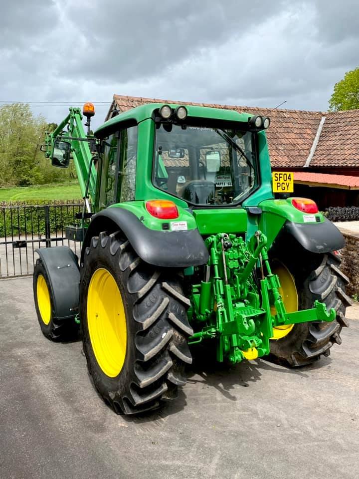 Original Used John and Deee 6120M 120 hp 4x4 Agriculture Tractor with Full Implements