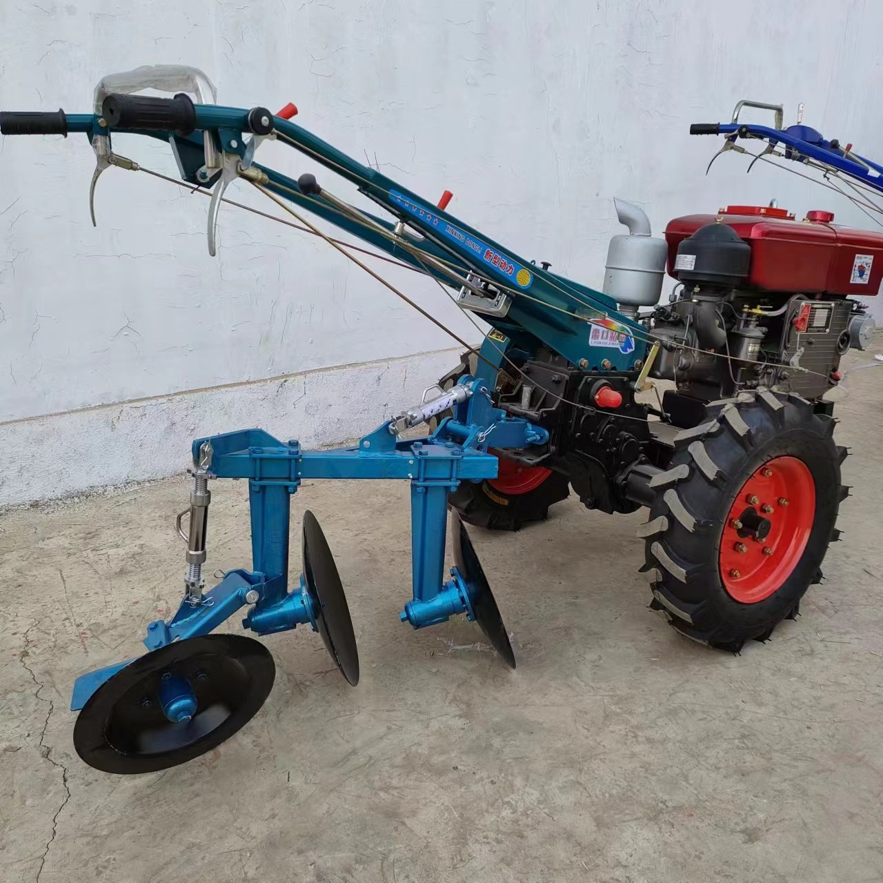 10hp-15hp Farm Mini diesel Motocultor Power Tiller Two Wheel Mini Walking Hand Tractor Prices for Taifeng Hot Sale Product