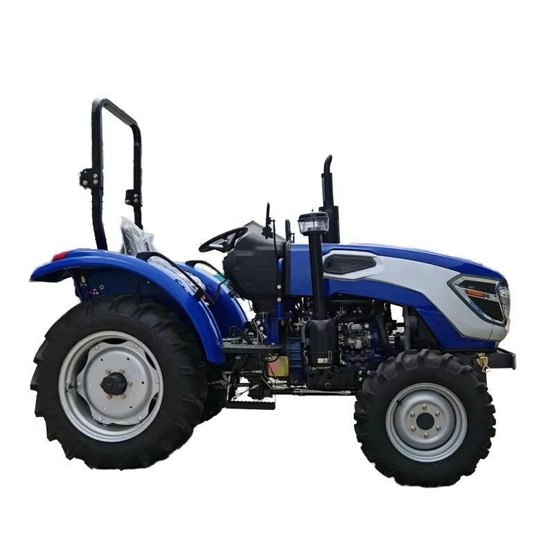 High Quality Agriculture Paddy Field 80HP 4x4 4WD CE EPA Diesel Farm Wheel Tractor