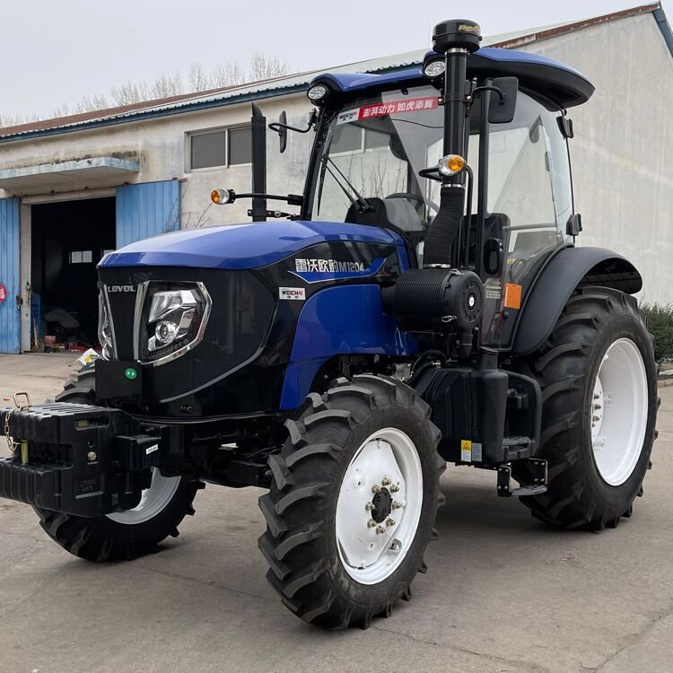 Four wheel drive agricultural machinery 120HP M1204 tractor efficient agricultural tractor