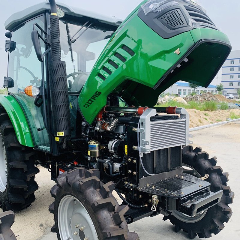 LTMG China Hot Sale High Housepower Engine Agricultural Machine 100hp 120hp 4wd Wheel Tractor with air Conditioner Cabin