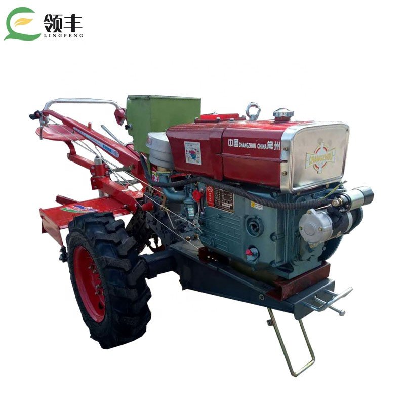 Gasoline Engine Agriculture Hand Farm Cultivator Mini Tractor 18HP New Product 2020 Multifunctional Provided CHANGFA Gear Drive