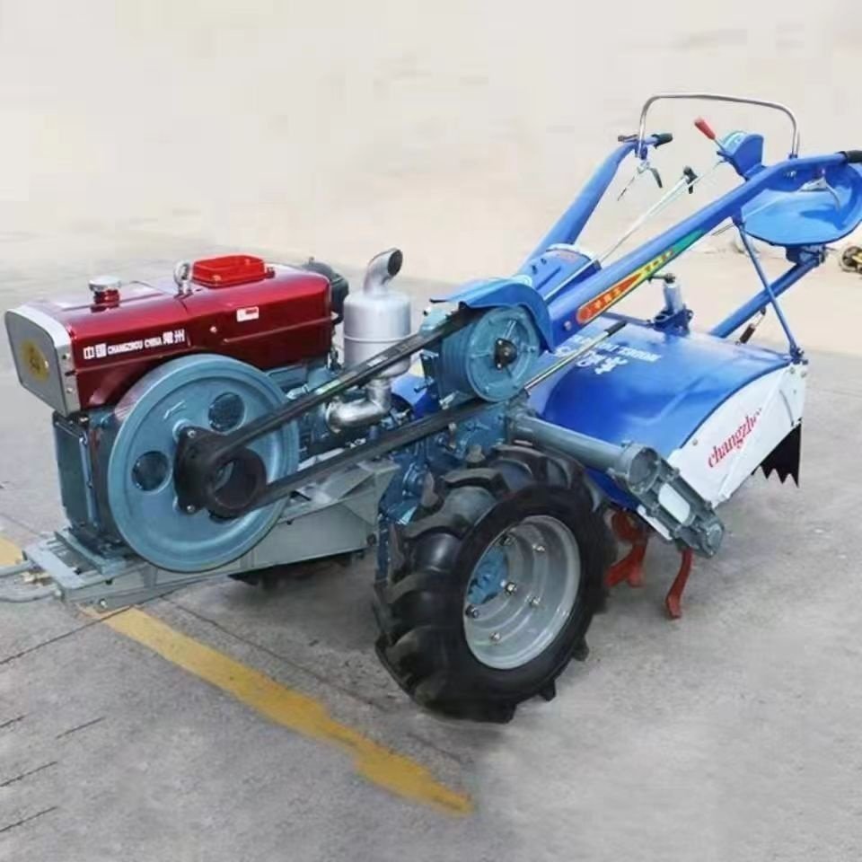 Gasoline Engine Agriculture Hand Farm Cultivator Mini Tractor 18HP New Product 2020 Multifunctional Provided CHANGFA Gear Drive