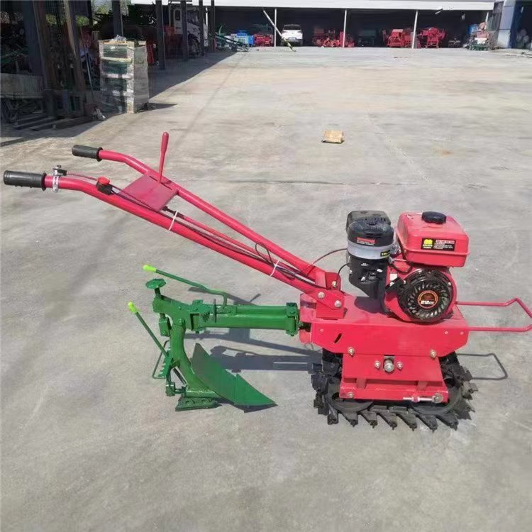 Taifeng Mini Rotary Tiller Compact Includes a Plow Opener with Loader Farm Use