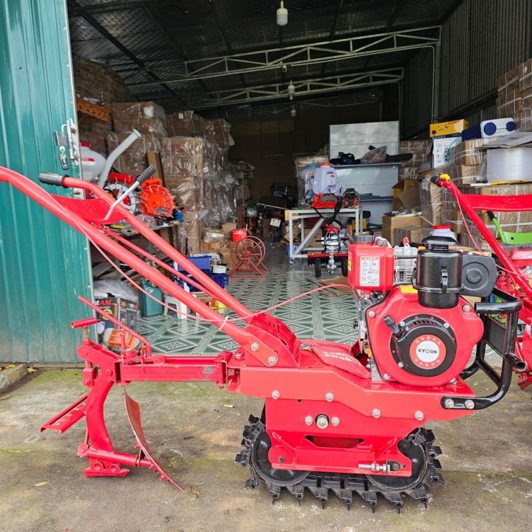 Taifeng Mini Rotary Tiller Compact Includes a Plow Opener with Loader Farm Use