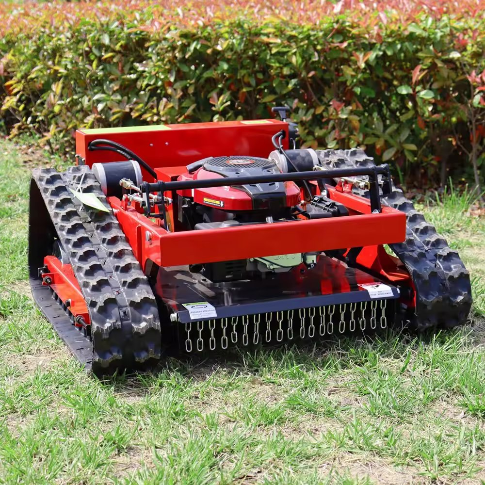 The Most Durable Robotic Remote Control Lawn Mower 800 mm Lawn Mover for Agriculture and Forest