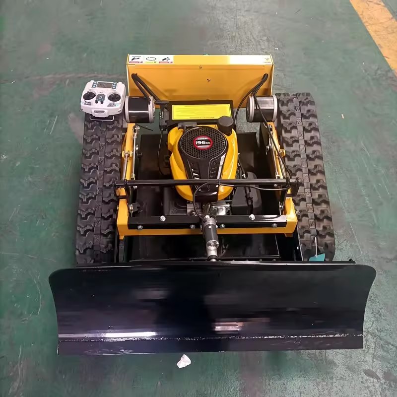 The Most Durable Robotic Remote Control Lawn Mower 800 mm Lawn Mover for Agriculture and Forest