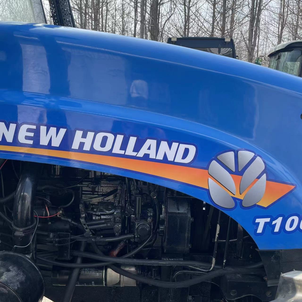 Used Small Agricultural Tractor New and Holland Tractor Snh1004 100hp 4wd Wheeled Farming Tractor for Agriculture Used
