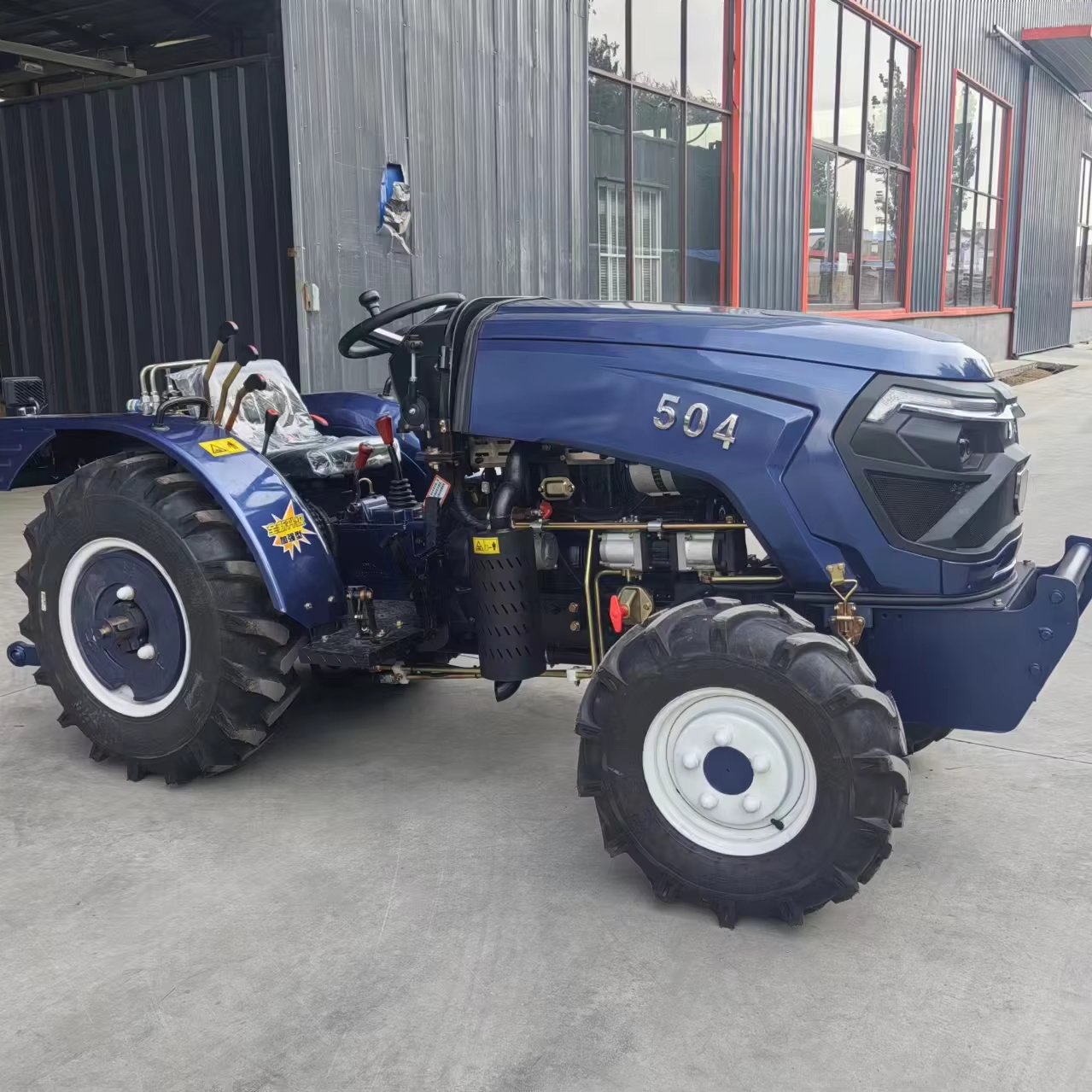 Multifunctional 50hp 4x4 Compact Mini Farm Tractor with 4WD Wheel Drive Engine Motor Pump Gear-Agriculture Farm Machinery