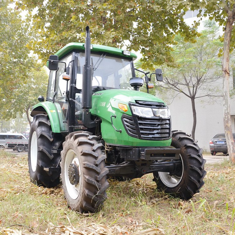 Tractors 1104 Wd-40 Wd40 1104HP 90 hp 70hp 4WD Mini Agricultural Machinery Equipment with Front End Loader