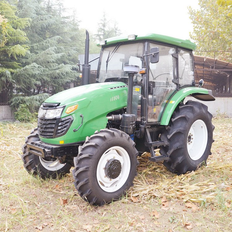 Tractors 1104 Wd-40 Wd40 1104HP 90 hp 70hp 4WD Mini Agricultural Machinery Equipment with Front End Loader