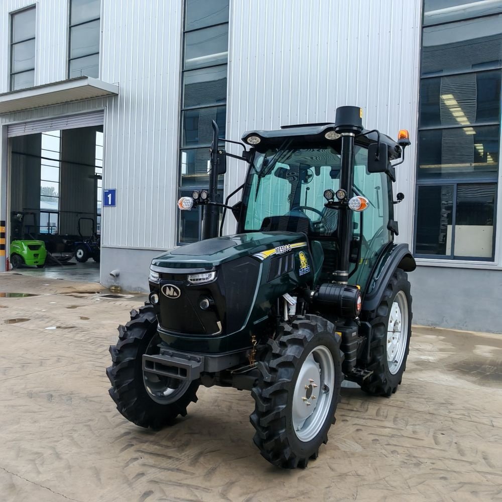 Hot Sale 4x4 80HP High Quality Agricultural Tractors New Condition Wheel Tractor with Engine Motor Pump Chinese Manufacturer