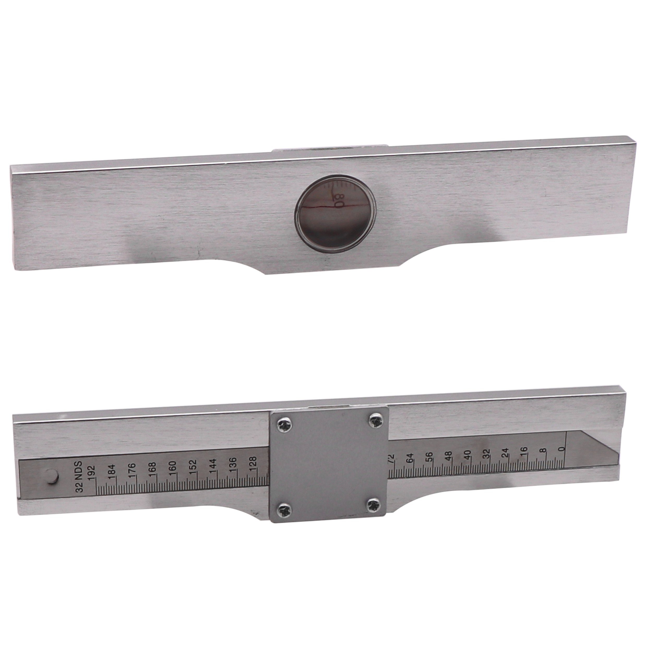 OTR Tyre Tire Tread Depth Gauge Stainless Steel Slide Removable Range 0-150mm / 32nds Tractor Engineering Agricutral Vehicles