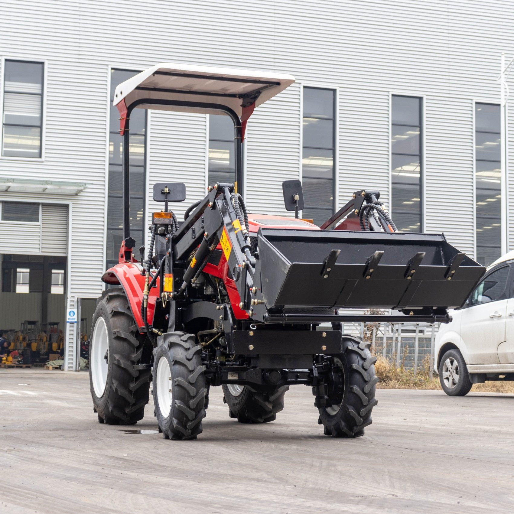 Garden Farm Mini Wheel and Crawler Excavator Loader Digger MaxTractor Power Sales