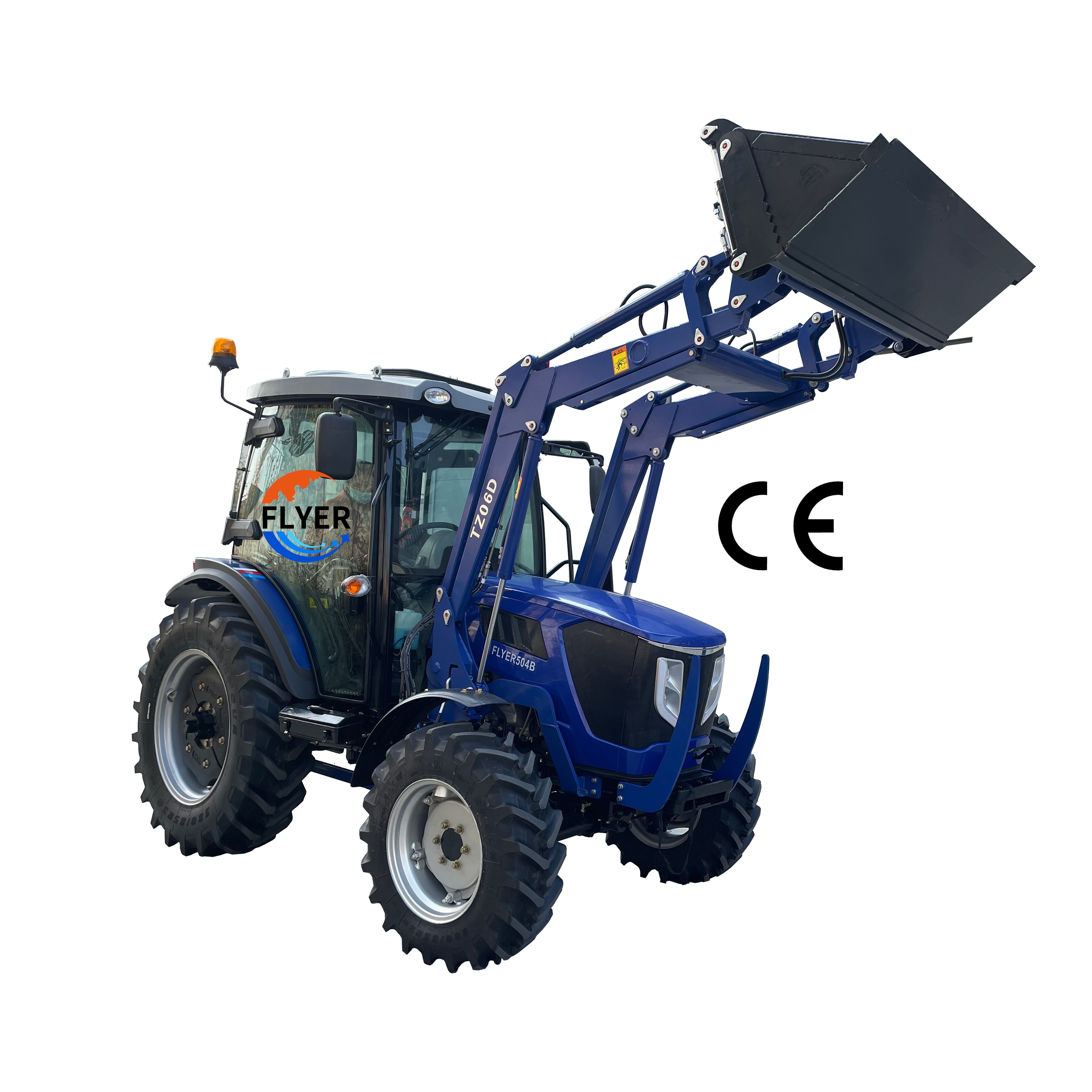 Farm Machines China Farming 40HP 50HP 60HP Small Tractor Top Quality Hydraulic Steering Push Land Leveler