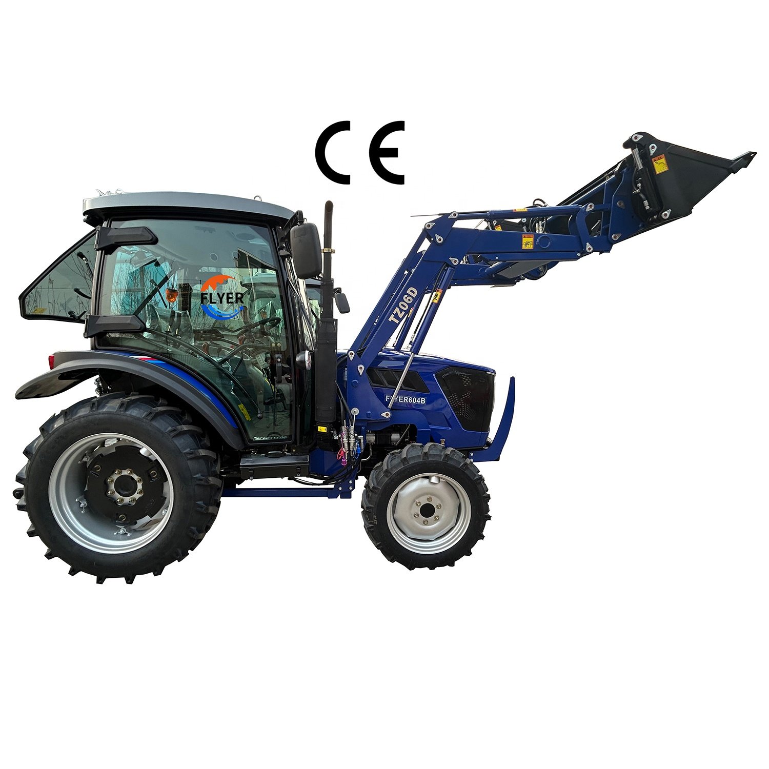 Farm Machines China Farming 40HP 50HP 60HP Small Tractor Top Quality Hydraulic Steering Push Land Leveler