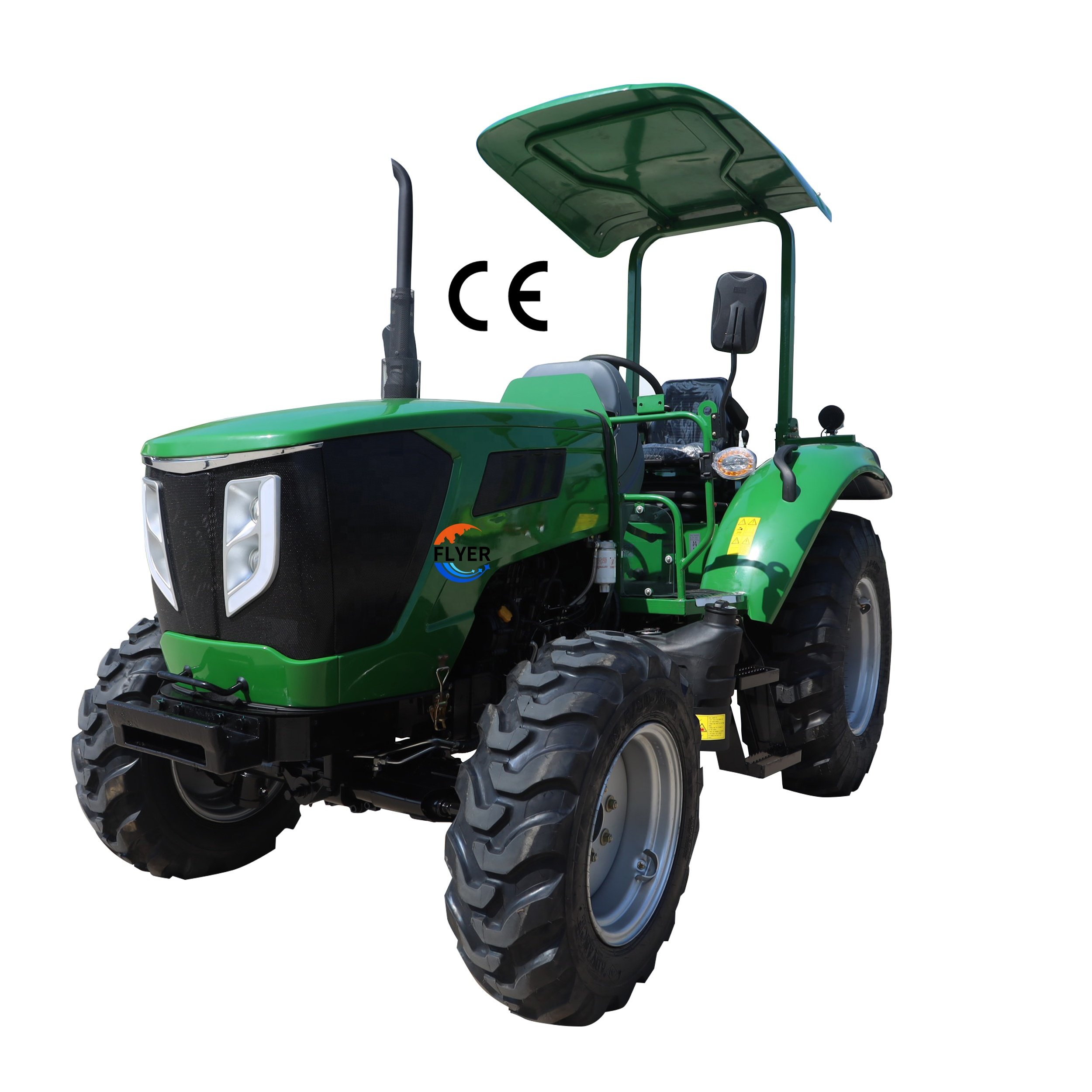 Farm Machines China Farming 40HP 50HP 60HP Small Tractor Top Quality Hydraulic Steering Push Land Leveler