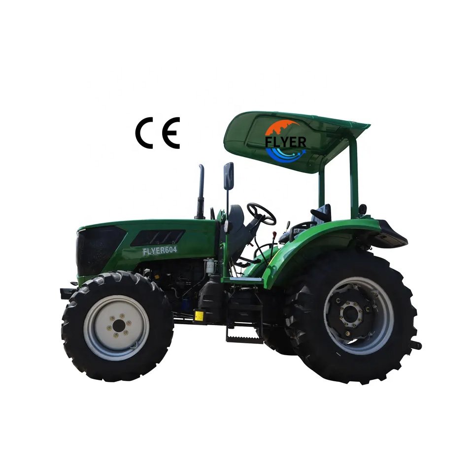 Farm Machines China Farming 40HP 50HP 60HP Small Tractor Top Quality Hydraulic Steering Push Land Leveler
