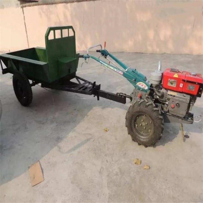 Cheap Price Diesel Engine Mini Walking Tractor Small Power Tiller 2 WD Hand-behind Tractor