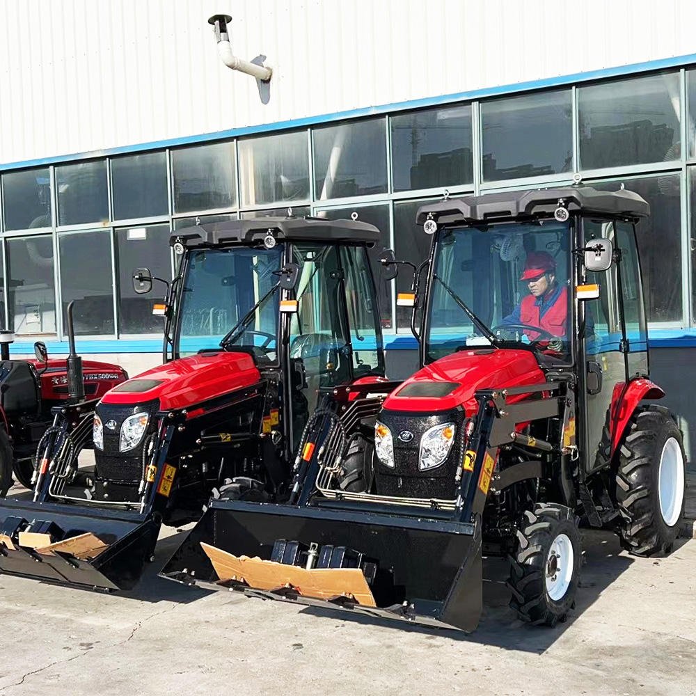 Hot Sale Prices Cheap Farm Tractors Agriculture 4wheel Tractors Multi Purpose 4x4 Compact Tractor for Sale