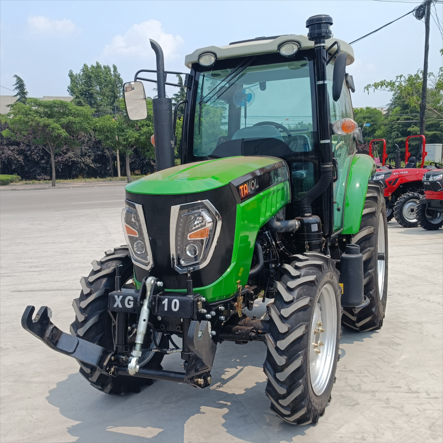 TAVOL 90hp 4WD Tractors for Farming Land Hydraulic Output Agricultural Tractors With Counterweight