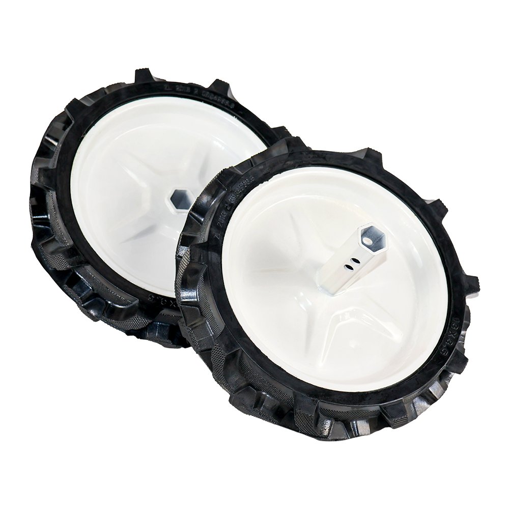 High Quality Polyurethane Farming Equipment Wheel 13x3.50 Mini Tiller Solid Flat Free Wheels