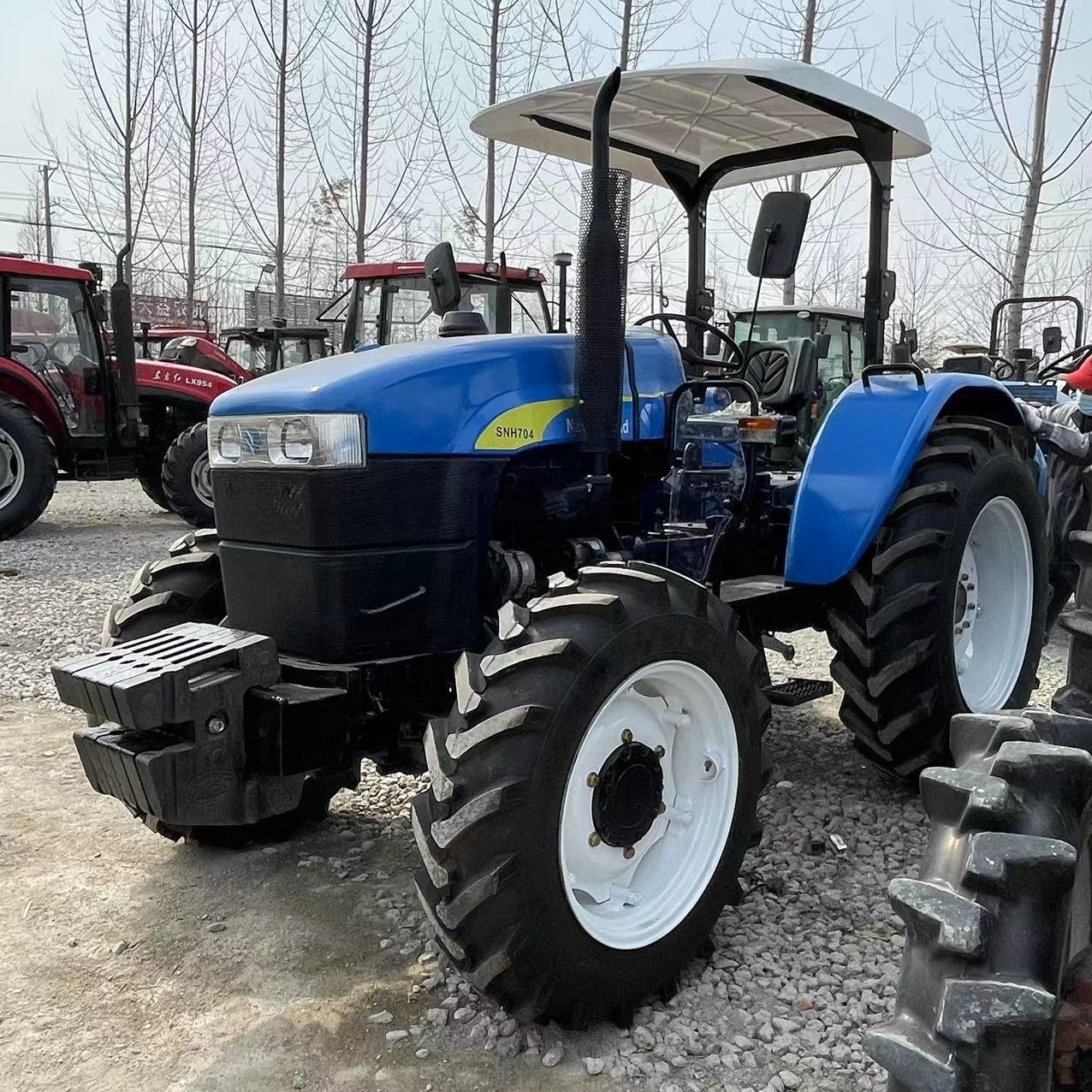 Used New Holland 70HP 75HP 80HP Farm Tractor Product in 2014 with Spare Parts
