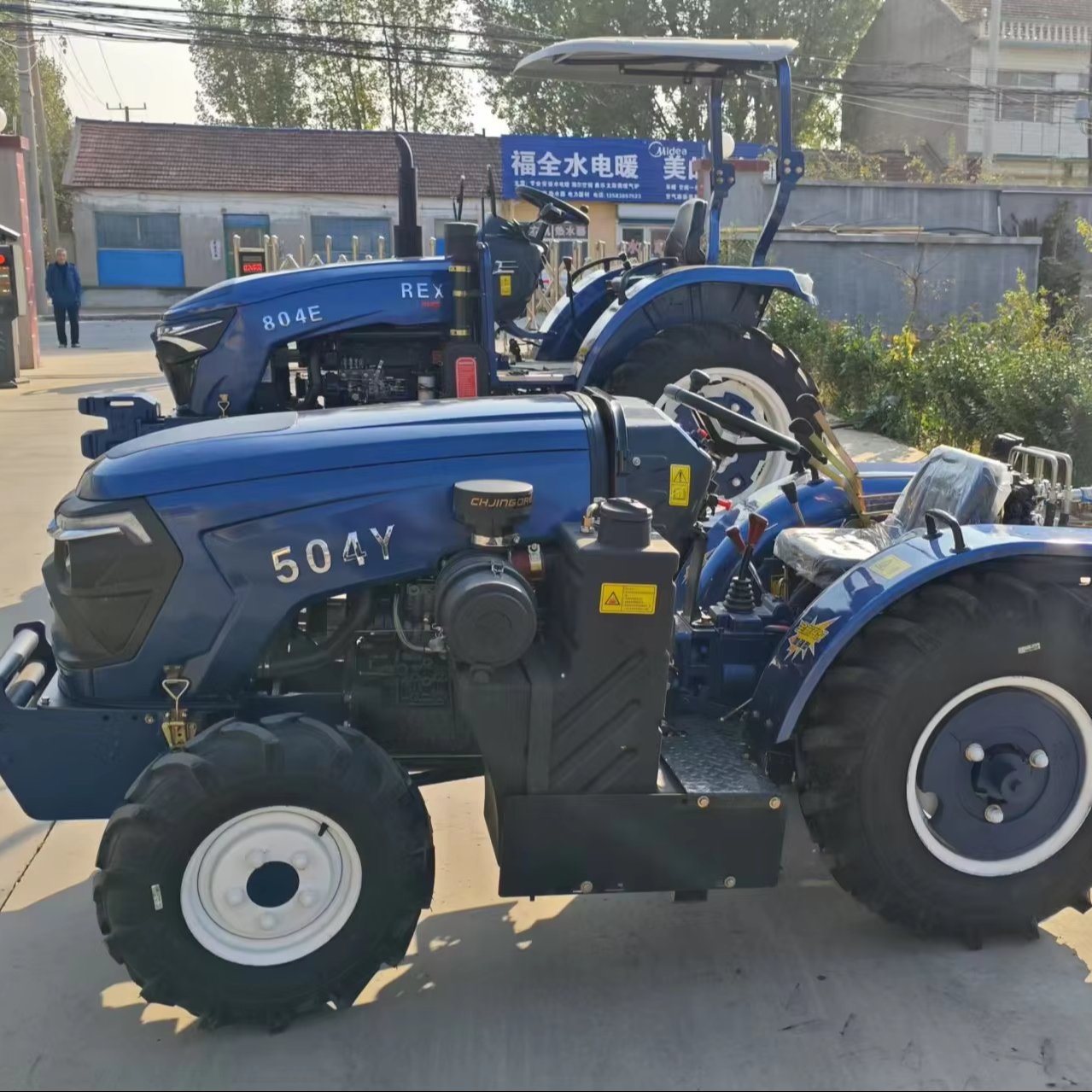 Multifunctional 50hp Agricultural Tractor Used 4x4 Diesel Engine Four-Wheel Tractor Engine Gearbox Pump Bearing Farms