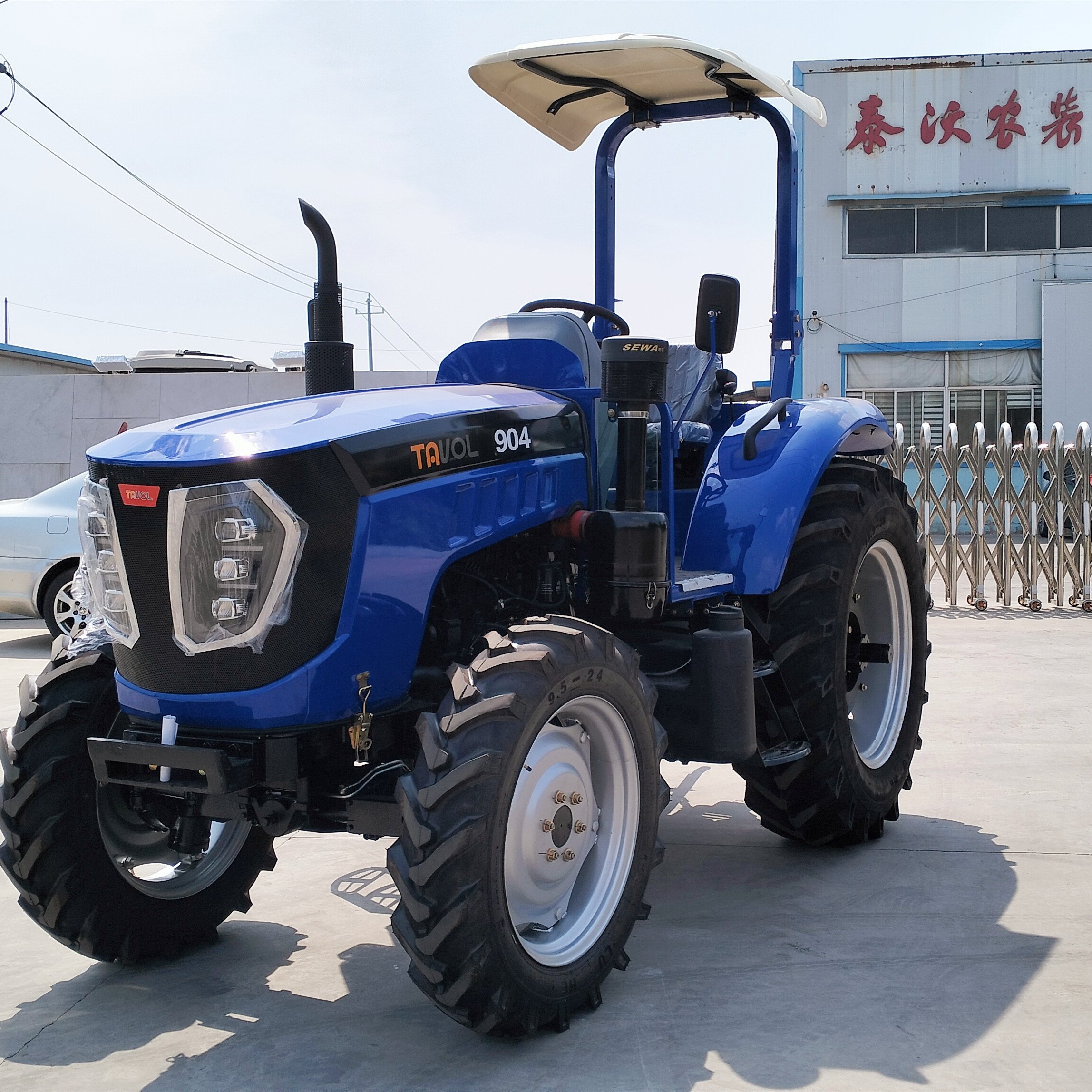 Buy Cheap Chinese Tractors 80hp 90hp 4wd Wheel Agricultural Farming Equipment Tractor