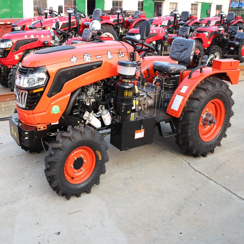 50hp Wheel Tractor 4X4wd with Farming Equipment Agricultural Machinery Mini Compact Loader