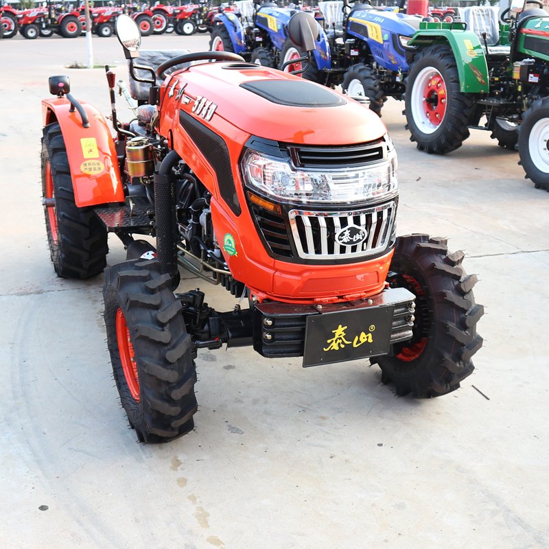 50hp Wheel Tractor 4X4wd with Farming Equipment Agricultural Machinery Mini Compact Loader
