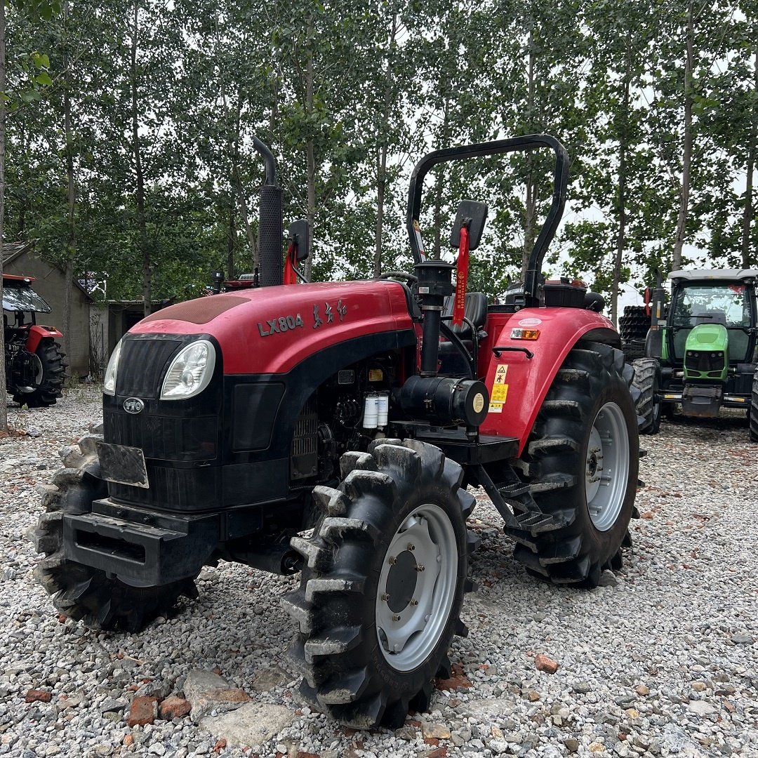 Cheap Price Agriculture Machinery Yto Lx804 80HP 4WD Used Tractor