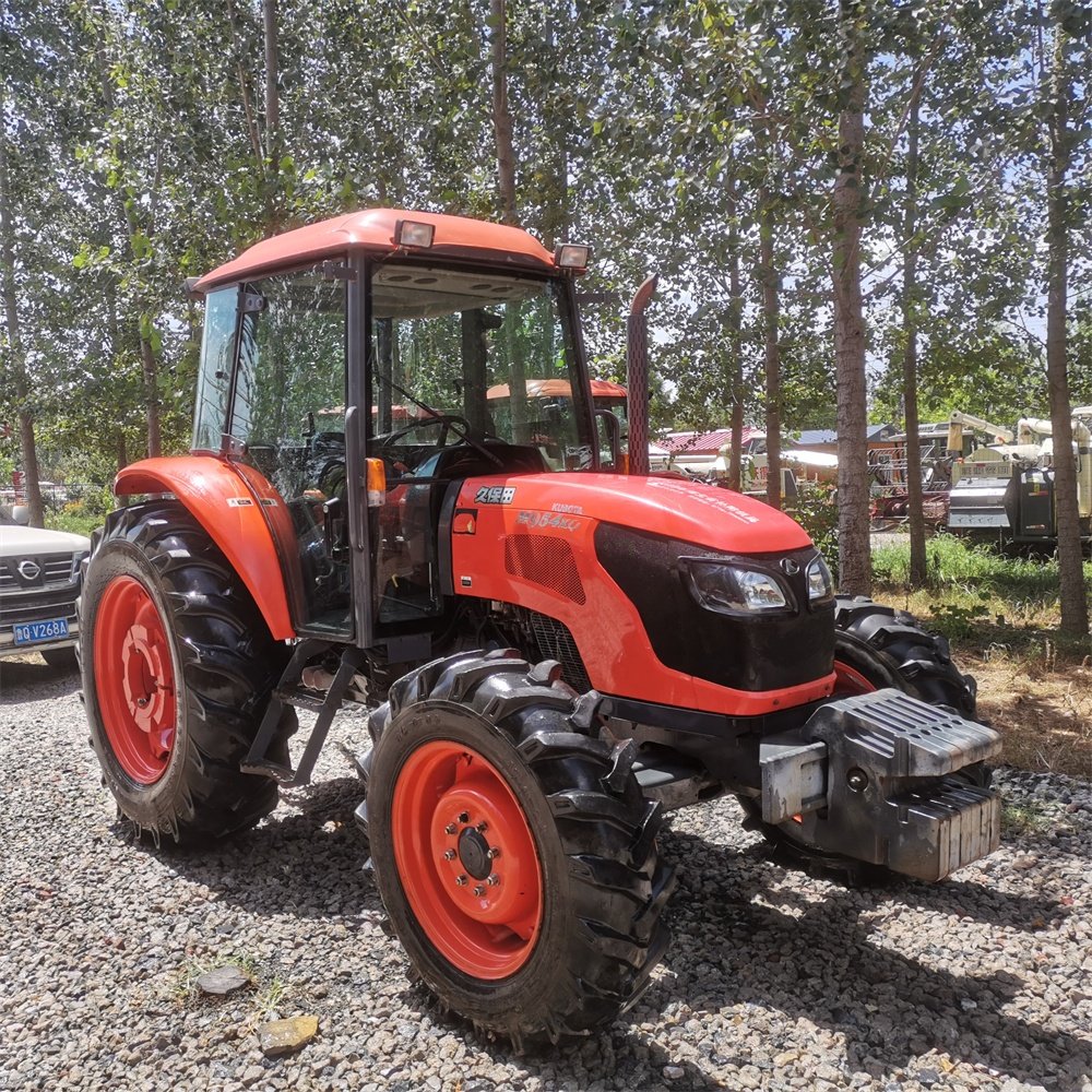 Farm Machine 4 Wheel 95hp Diesel Used Kubota Tractor 954 for Sale