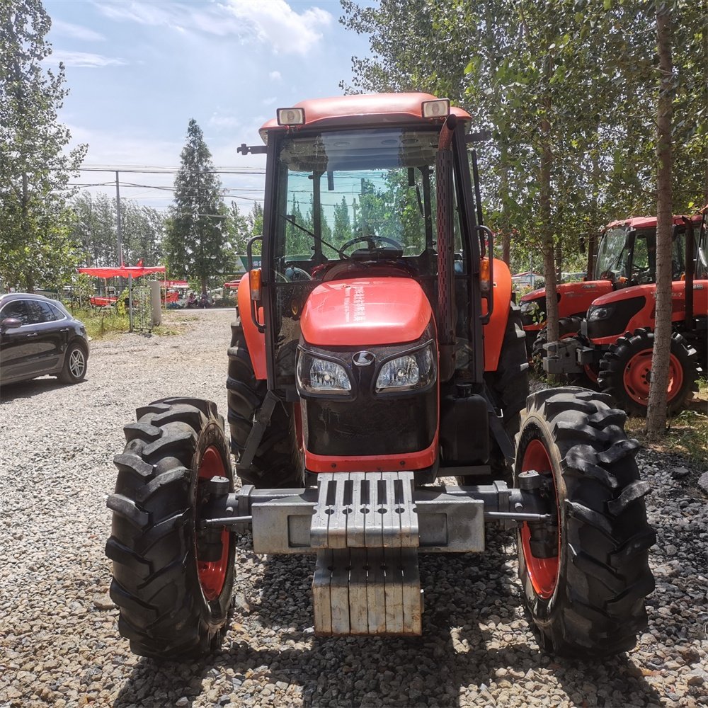 Farm Machine 4 Wheel 95hp Diesel Used Kubota Tractor 954 for Sale