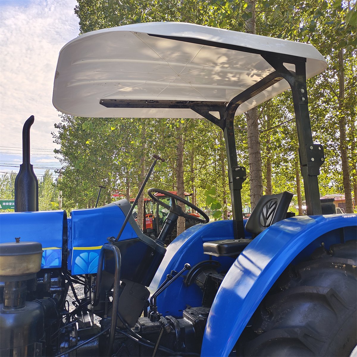 Snh704 New a Used Holland Agricultural Tractors Price Farm 80hp 90hp Tractors for Agriculture Used with China's High-quality