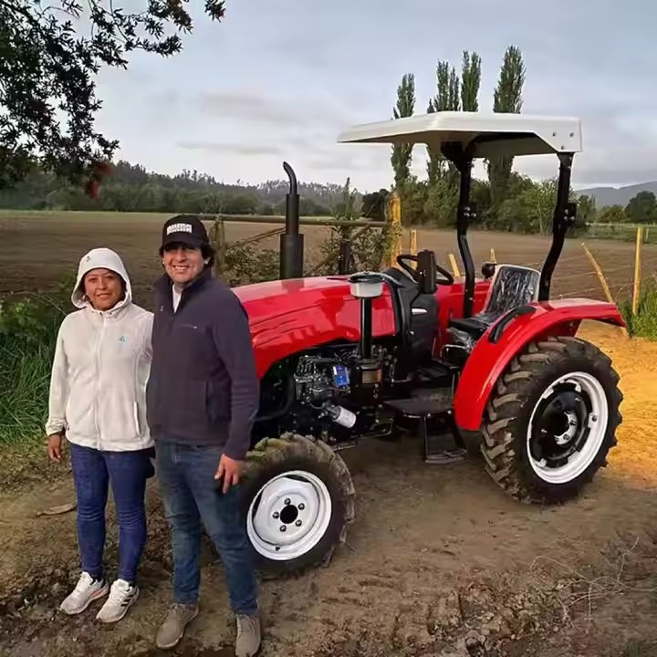 High Quality 4wd Walking Tractor Accessories Energy-saving Tractors 50hp 100hp Agricultural Machinery