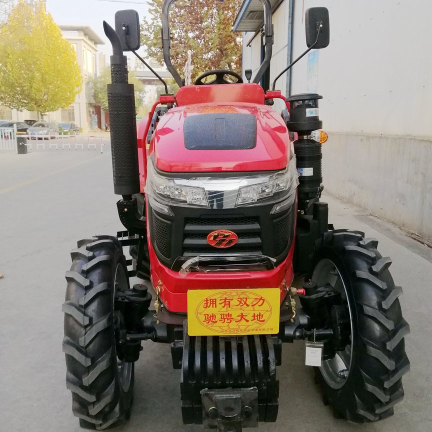 Agricultural Machinery Equipment Tractor 90HP 4WD Rops/Canopy 12F+12R Hot Sale 4 Cylinder Water Cooled Farm Tractor Price