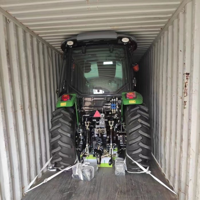 Agricultural Machinery Equipment Tractor 90HP 4WD Rops/Canopy 12F+12R Hot Sale 4 Cylinder Water Cooled Farm Tractor Price