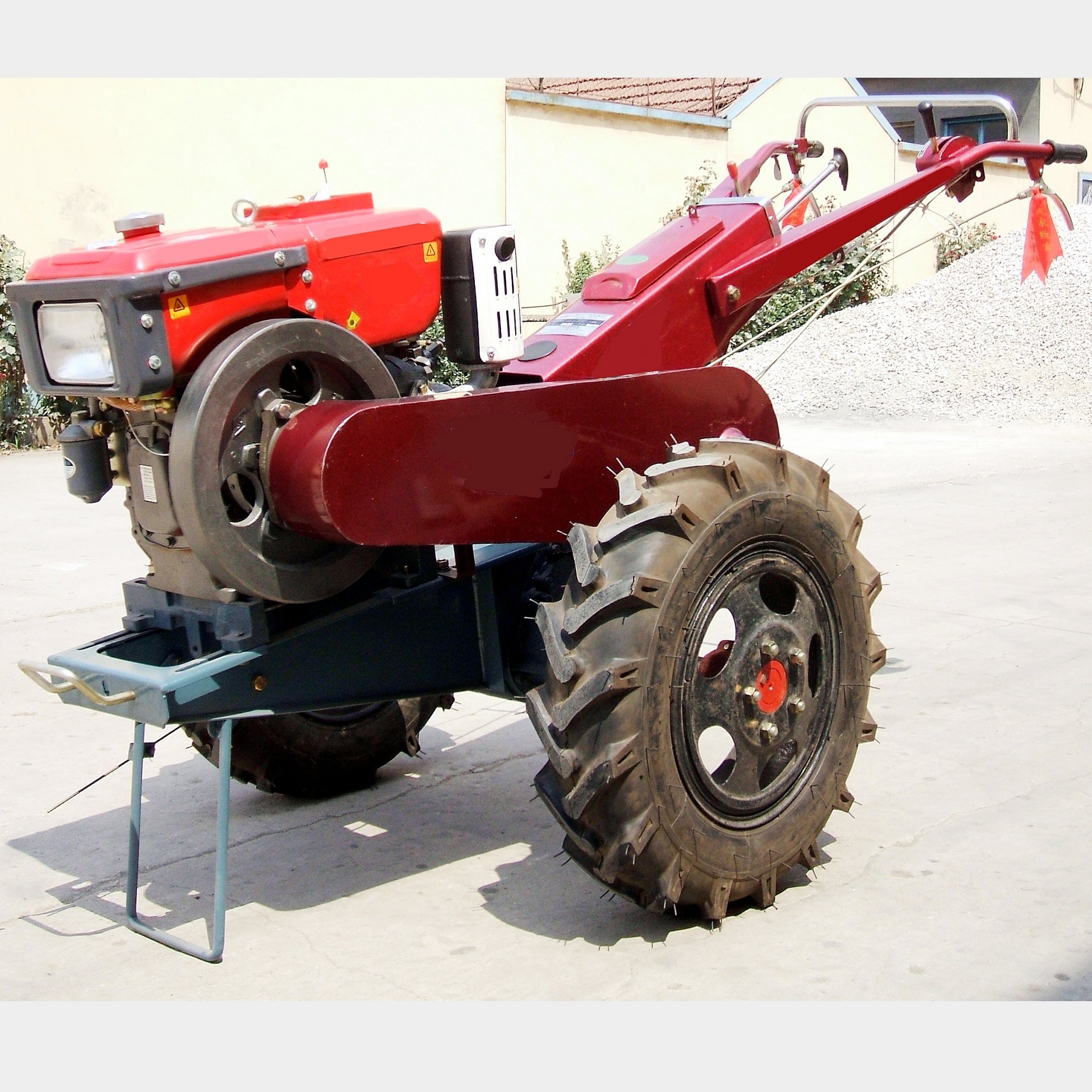 Multipurpose Walking Tractor Bcs750 Walk Behind Tractor 2 Wheel Tractor Farming
