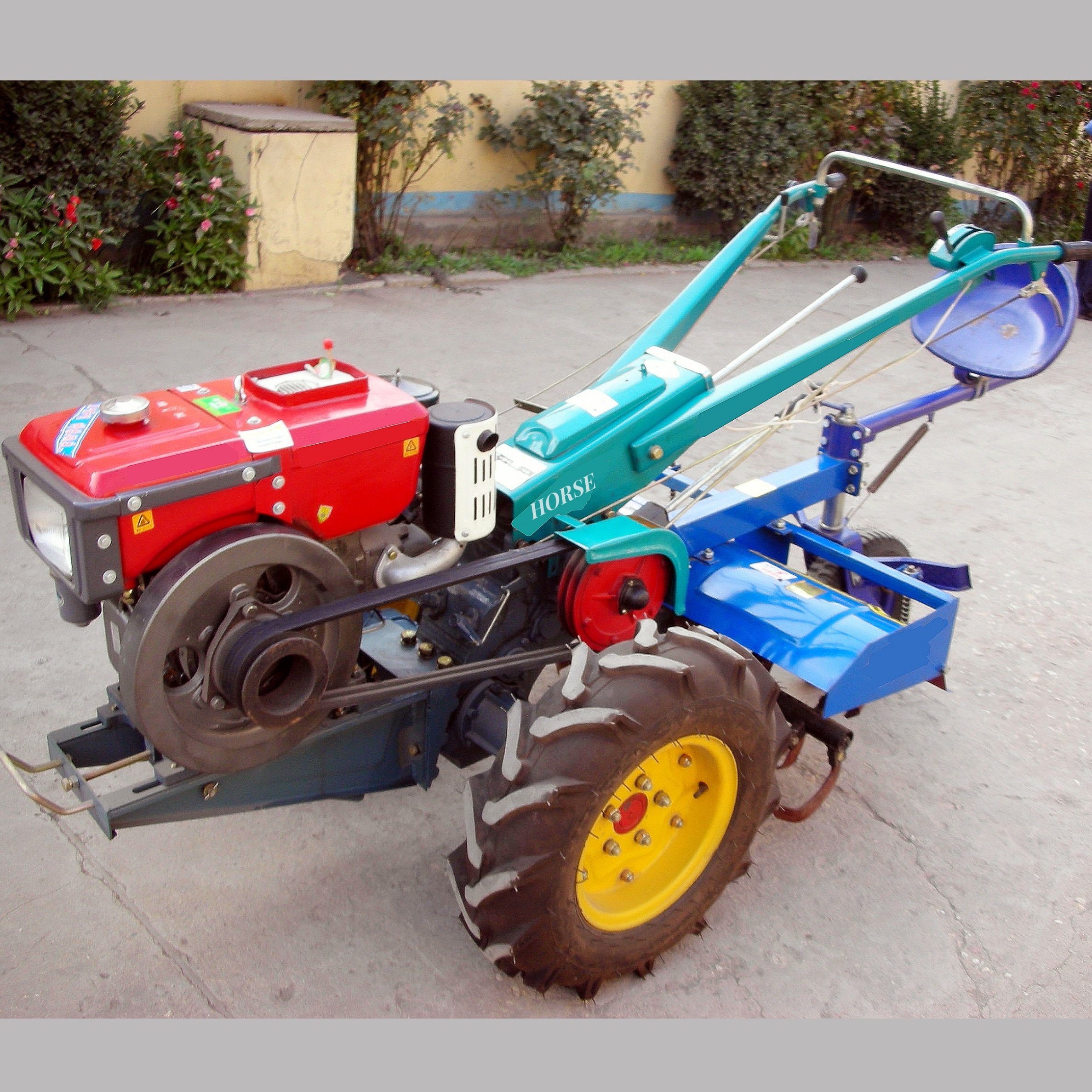 Multipurpose Walking Tractor Bcs750 Walk Behind Tractor 2 Wheel Tractor Farming