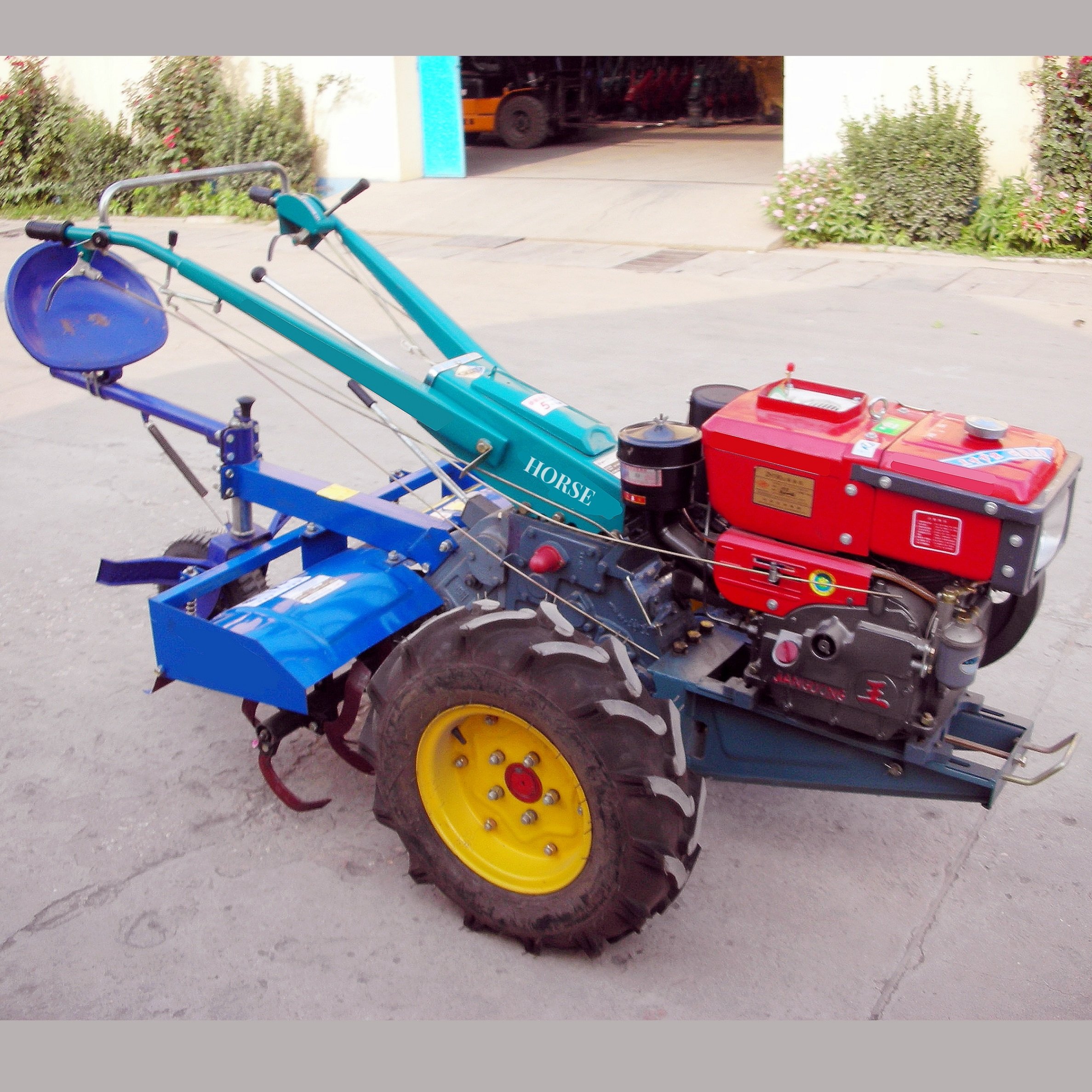 Multipurpose Walking Tractor Bcs750 Walk Behind Tractor 2 Wheel Tractor Farming