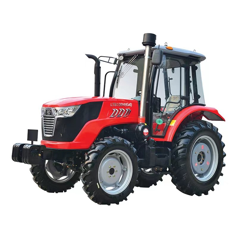 Lutong LT1004 High Quality 4WD Farming Tractor 4x4 Wheel Tractor with New Engine Gearbox and Bearing for Agriculture
