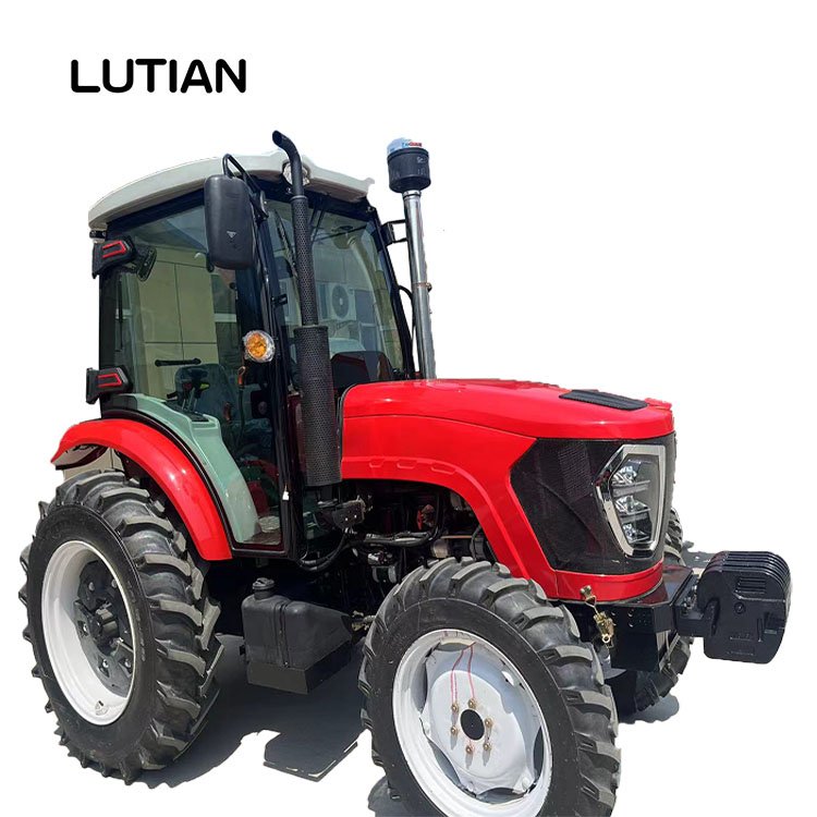 LUTIAN 50hp 60hp 70hp 4x4 Four Wheeled Tractor Dump Truck Agricultural Transport Vehicles