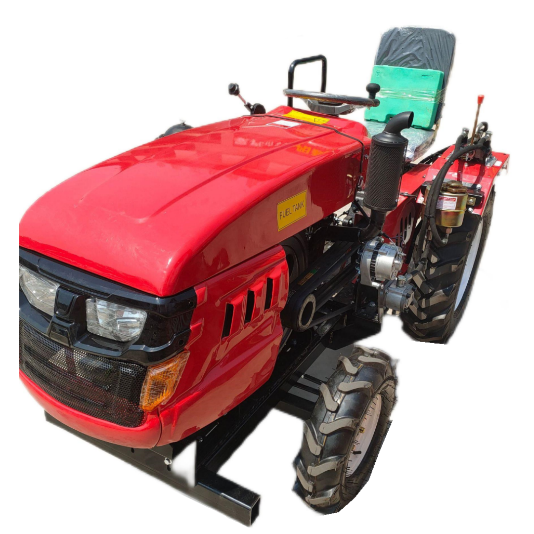 Farm Machine 4 Wheel 25hp Diesel Tractor for Sale