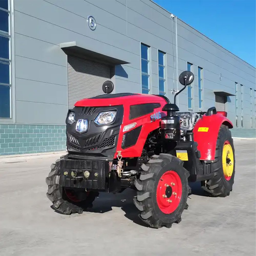 Mini Tractor 80hp 4wd Farming Machinery Ploughing Equipment Agriculture Tractors